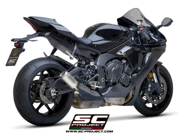 SC Project CR-T Slip-On Exhaust for Yamaha R1 2020-23